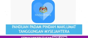 PANDUAN PADAM PINDAH MAKLUMAT TANGGUNGAN MYSEJAHTERA