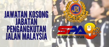 JAWATAN KOSONG JABATAN PENGANGKUTAN JALAN MALAYSIA