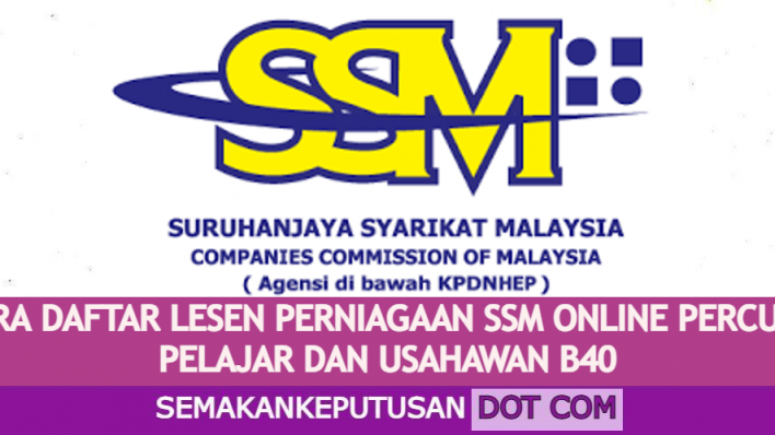 Cara Daftar Lesen Perniagaan Ssm Archives Semakan Keputusan 