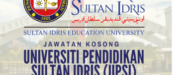 JAWATAN KOSONG (UPSI) UNIVERSITI PENDIDIKAN SULTAN IDRIS