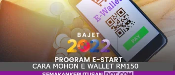 eSTART:CARA MOHON E WALLET RM150