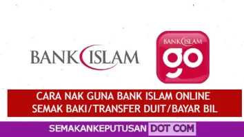 CARA NAK GUNA BANK ISLAM ONLINE