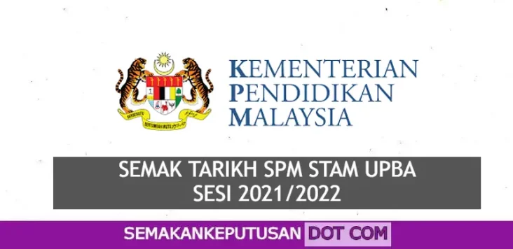 Terkini 2021 kpm spm jadual SPM 2021
